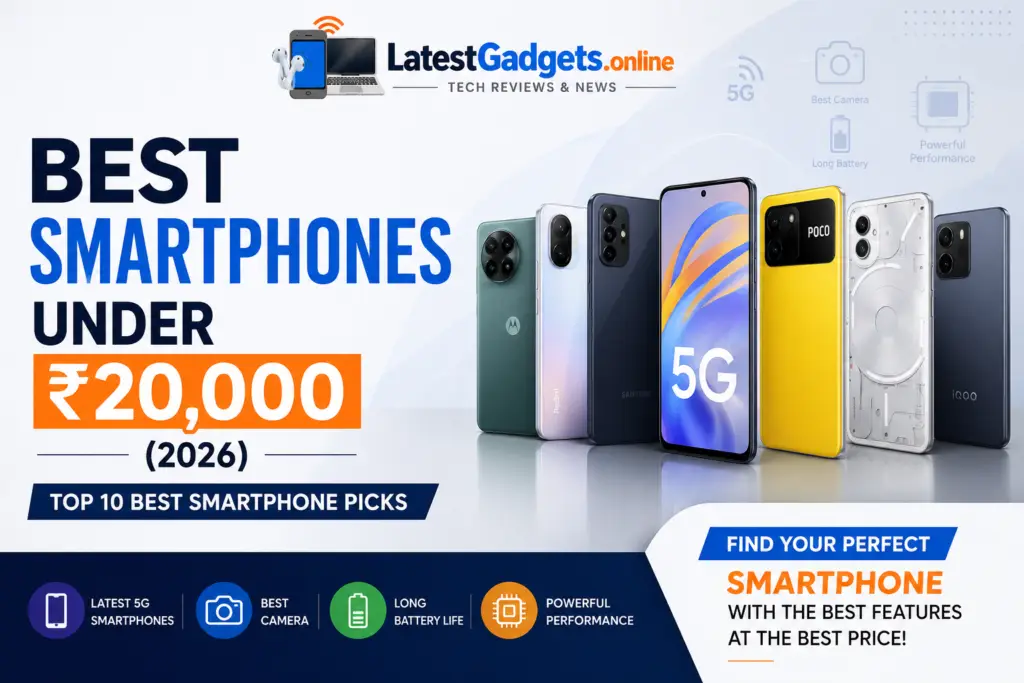 Best smartphones under ₹20,000 in 2026