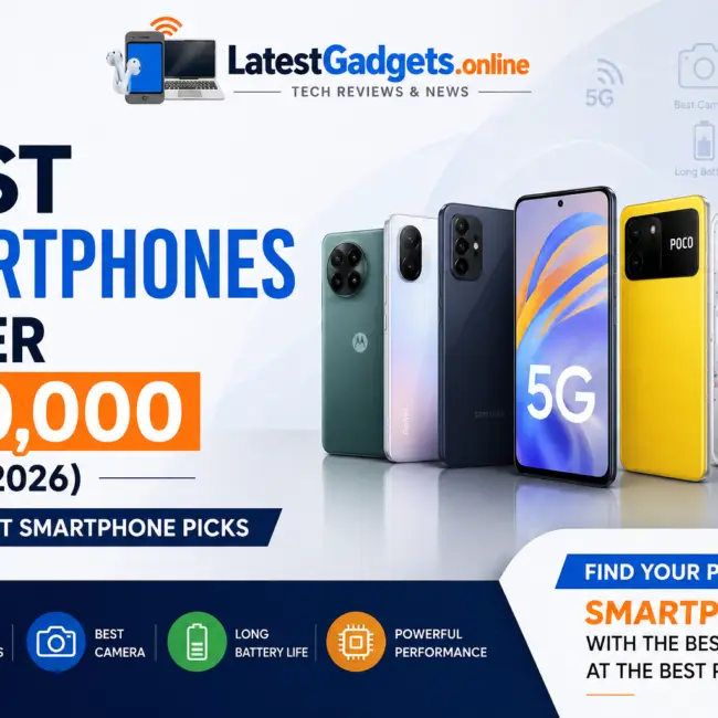 Best smartphones under ₹20,000 in 2026