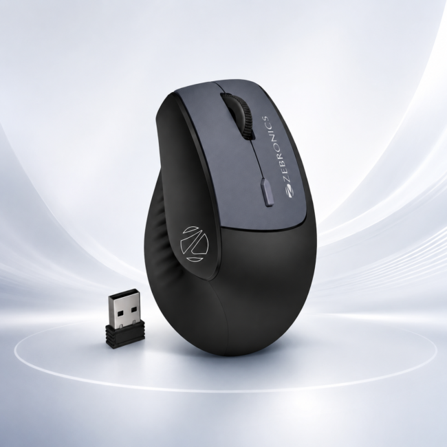 Zebronics Jaguar V Wireless Mouse with USB Receiver