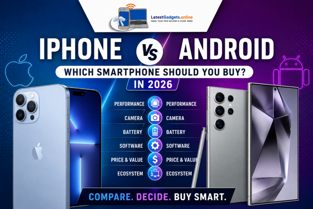 iPhone vs Android 2026 smartphone comparison