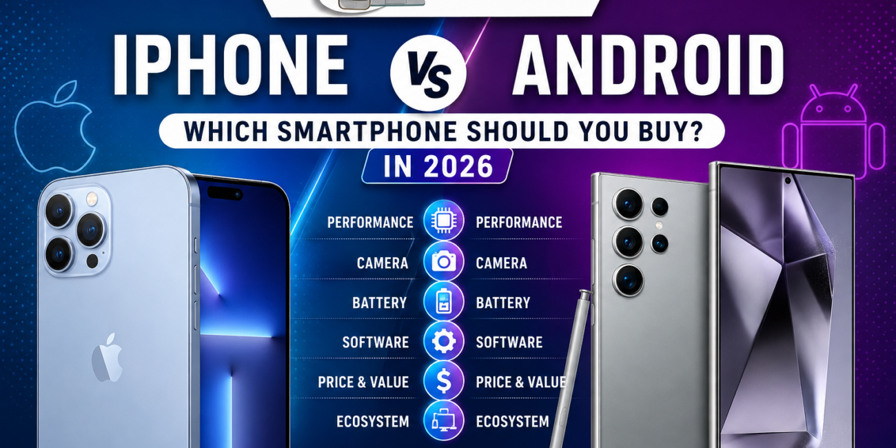 iPhone vs Android 2026 smartphone comparison