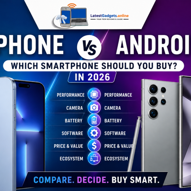 iPhone vs Android 2026 smartphone comparison